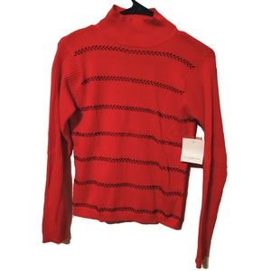 Susan Bristol Red Turtle with Black Detail